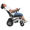 XFGW25-203AB Fauteuil roulant électrique pliant à dossier inclinable pour personnes âgées