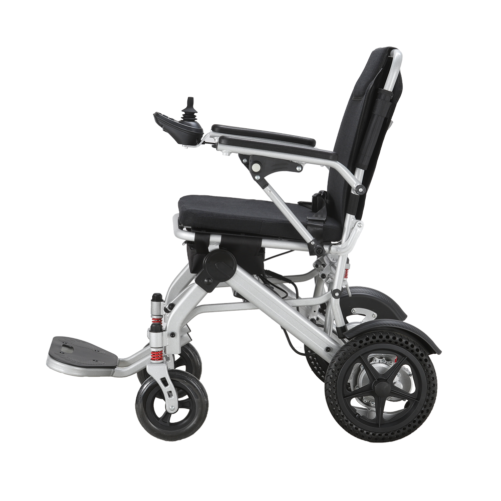 Fauteuil roulant électrique portatif ultraléger en alliage d'aluminium XFGN18-208