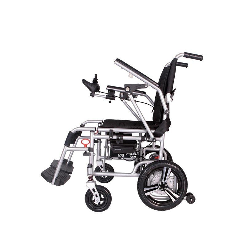 Fauteuil roulant électrique portatif pliable en aluminium léger XFGN15-205