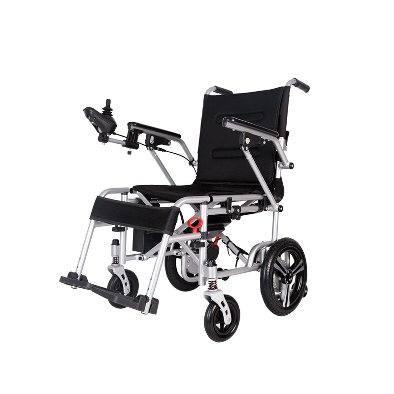 Fauteuil roulant électrique portatif pliable en aluminium léger XFGN15-205