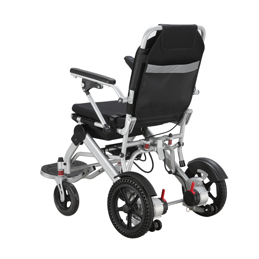 Fauteuil roulant électrique portatif ultraléger en alliage d'aluminium XFGN18-208