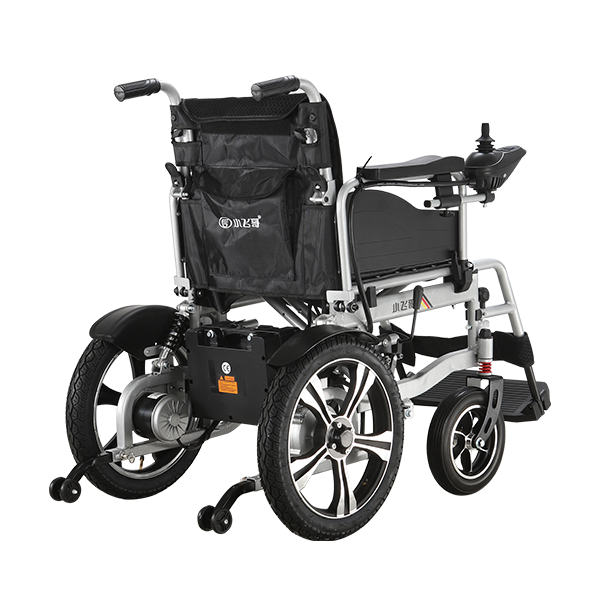 Fauteuil roulant électrique en acier à grandes roues avec frein manuel XFGW25-108XL 