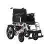 Voyages en fauteuil roulant électrique en acier avec frein Bigwheel XFGW25-108XL