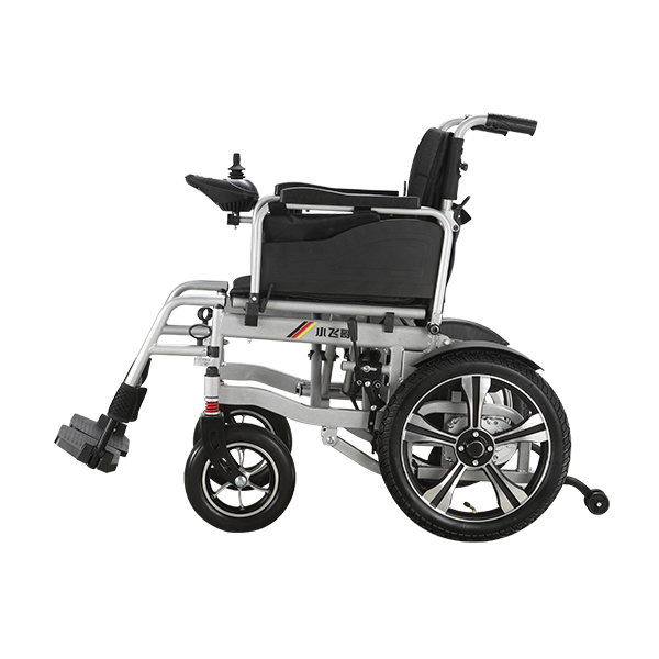 Fauteuil roulant électrique en acier à grandes roues avec frein manuel XFGW25-108XL 