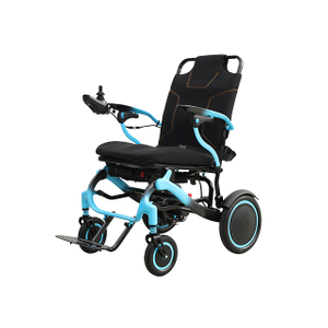 Fauteuil roulant électrique coloré portatif de fibre de carbone 226 et d'alliage d'aluminium