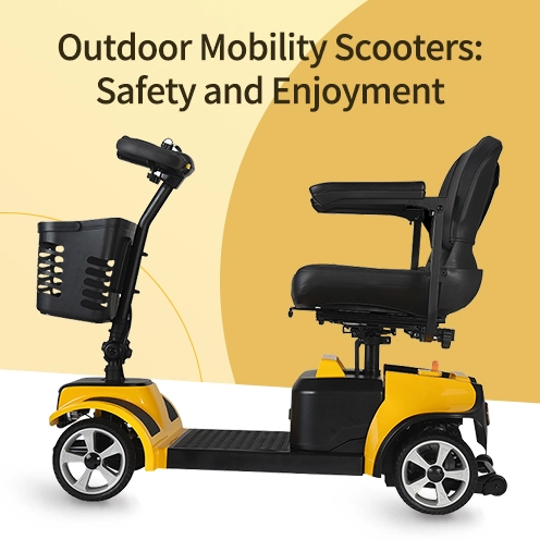 Scooters de mobilité extérieure : sécurité et plaisir