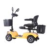 Scooter de mobilité électrique en acier pliant pour adultes DDF106