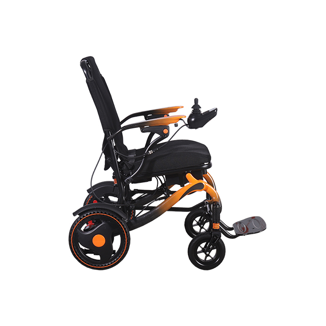 Fauteuil roulant électrique léger en fibre de carbone et alliage d'aluminium NXN20-225