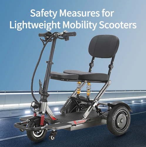 Mesures de sécurité pour les scooters de mobilité légers