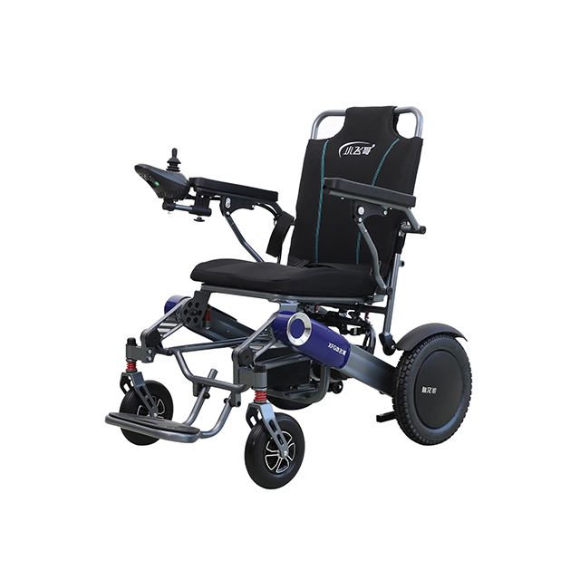 XFGW25-203 Aluminium Travel Pliage Pliant fauteuil roulant électrique pour les personnes âgées 