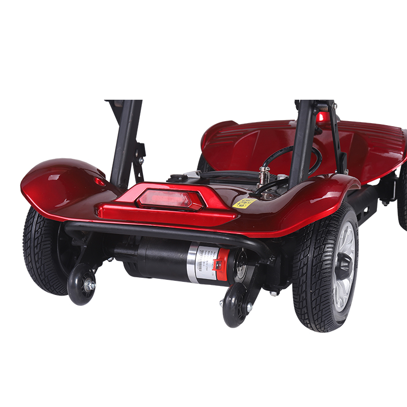 Scooter de mobilit&eacute; &eacute;lectrique pliant &agrave; 4 roues en alliage d'aluminium (6)