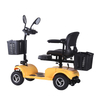 Scooter de mobilité électrique en acier pliant pour adultes DDF106