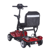 Scooter de mobilité électrique pliant à 4 roues en alliage d'aluminium DDF104