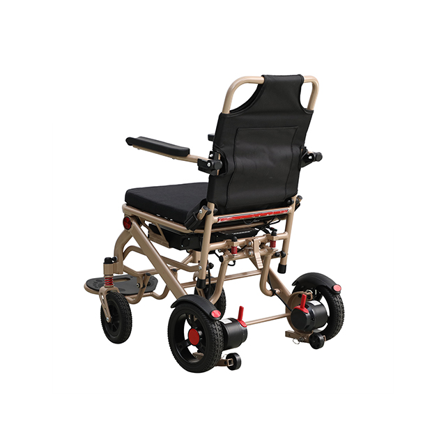 228 fauteuil roulant électrique en alliage en alliage en aluminium 