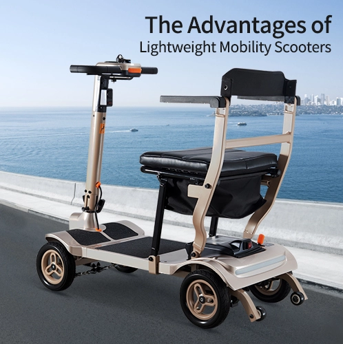 Les avantages des scooters de mobilité légers pour une vie quotidienne et une mobilité améliorées 