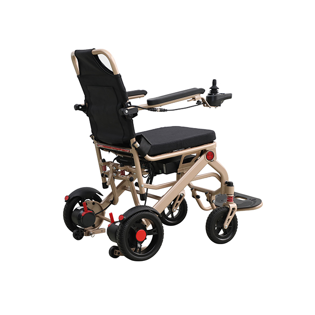 Fauteuil roulant électrique compact en aluminium pour intérieur 228