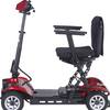 Scooter de mobilité électrique pliant à 4 roues en alliage d'aluminium DDF104