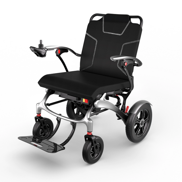 Fauteuil roulant électrique léger en fibre de carbone 300 