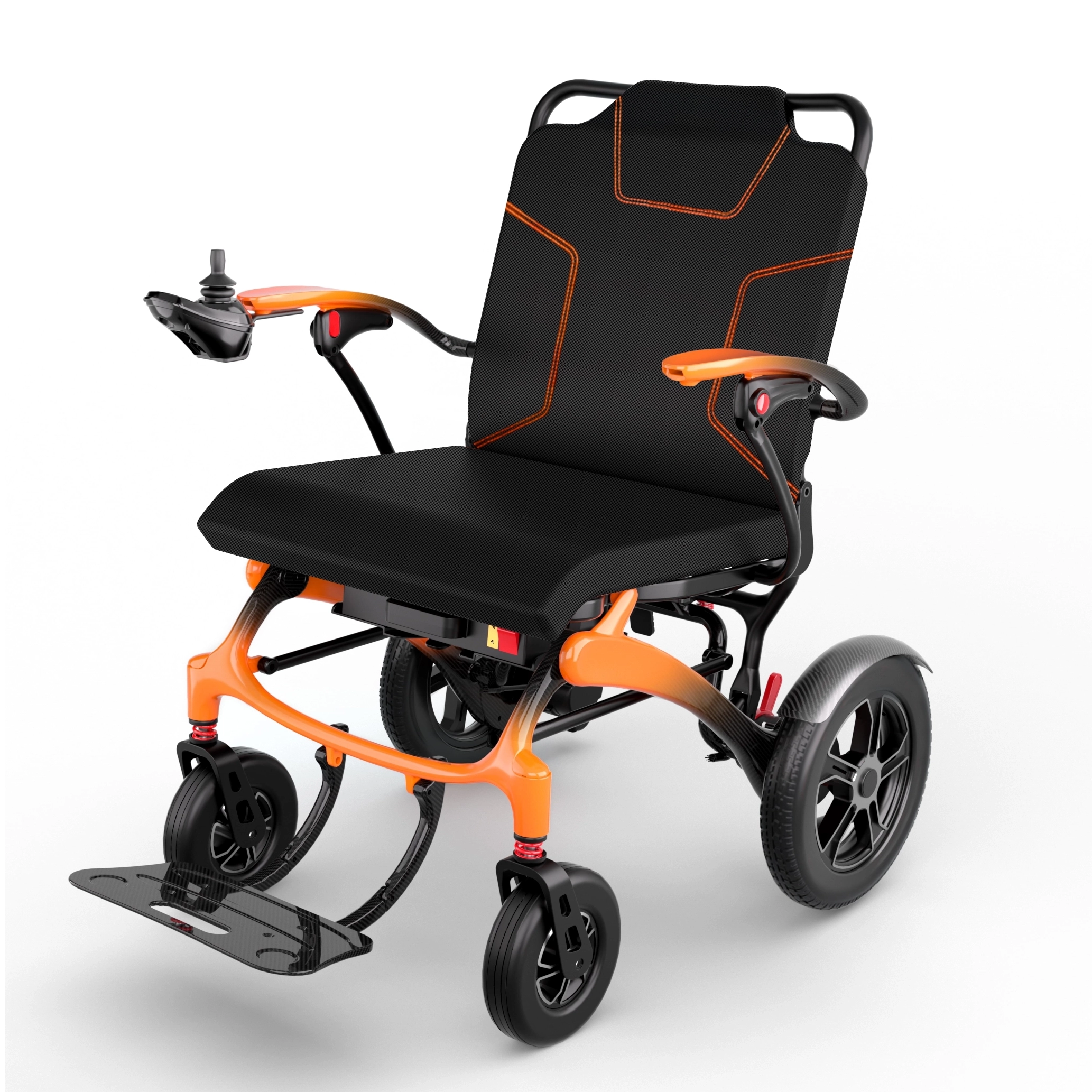 Fauteuil roulant électrique léger en fibre de carbone 300 